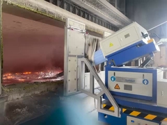 Augmentez votre production avec notre machine de dégazage d'aluminium en fusion, dimensions 20cm x 10cm x 15cm