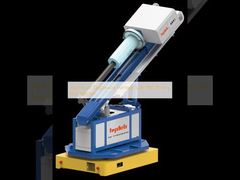 Injecteur de flux rotatif à paroi latérale du four de dégazage en aluminium