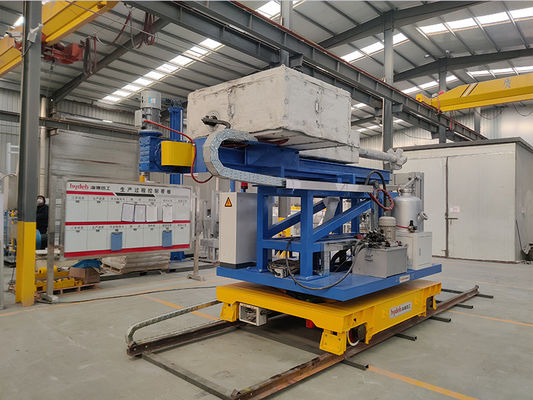 Injecteur de flux rotatif avec contrôle de la pression d'injection par servomoteur, vitesse de 0 à 300 mm/s et pression de 25 MPa pour le raffinage de l'aluminium