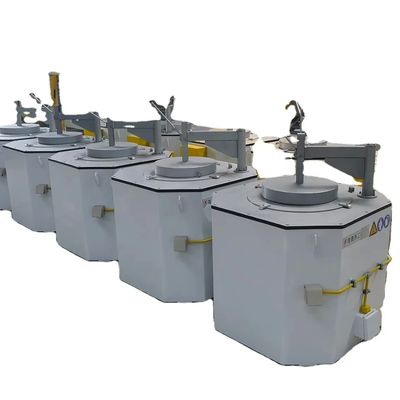 Forneau de fusion d'aluminium à puissance personnalisée avec refroidissement par refroidissement à l'air