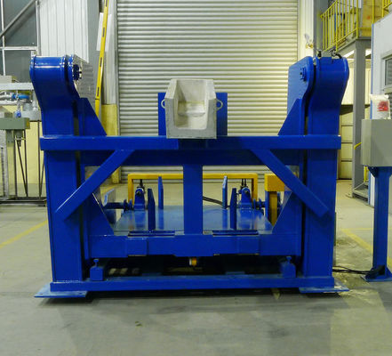 Four électrique pour four de maintien d'aluminium avec une capacité de fusion de 350-400 kg/h et technologie à induction