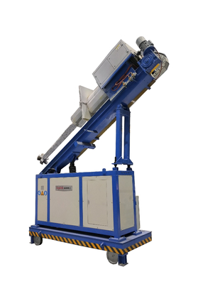 Injecteur rotatif de flux pour réservoir d'agent de raffinage 316L avec quantité de pulvérisation de poudre 0～2kg/min et puissance totale de l'équipement ≤20kW