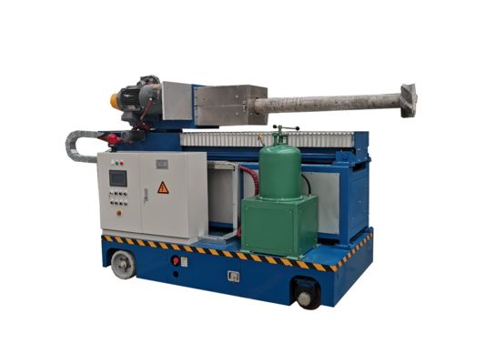 Injecteur rotatif de flux à vitesse de dégazage réglable et granularité de fluxage ≤5 mm pour matière première graphite