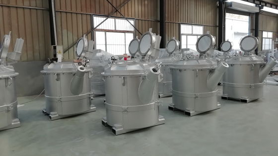 transfert de chaleur en aluminium du transfert 0.5T de chariot élévateur en aluminium fondu argenté de poches