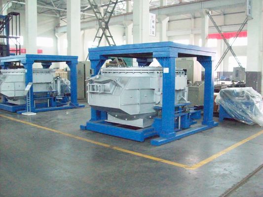 800KG types en aluminium à mazout de four de fonte de 950 degrés pour le bâti