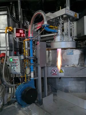 Poche en aluminium fondue stationnaire de transfert préchauffant des préchauffeurs de poche de système