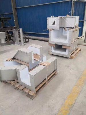 Caniveau en métal avec le chauffage électrique pour la billette moulant dans un casthouse en aluminium.