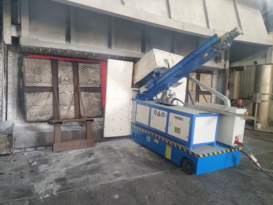 Dispositif jaillissant rotatoire de l'injecteur HDR-2 pour le processus en aluminium fondu de décarburation de four