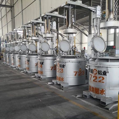 Shell Induction Melting Furnace en aluminium 1 Ton With Electric Induction Heating