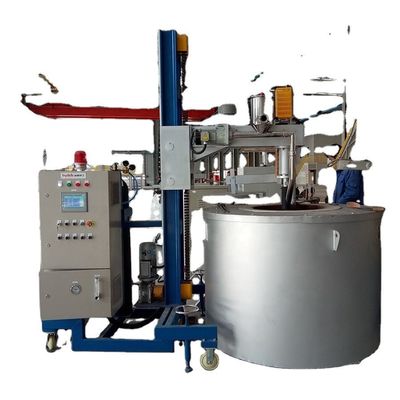 Shell Induction Melting Furnace en aluminium 1 Ton With Electric Induction Heating