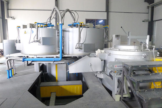 Shell Induction Melting Furnace en aluminium 1 Ton With Electric Induction Heating