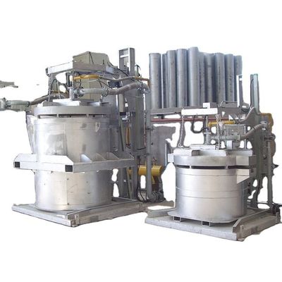 1 four de fonte de Ton Gas Fired Aluminum Scrap avec 4000 kilowatts Shell en aluminium