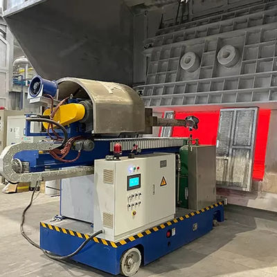 Poids net 600 kg Machine de dégazage pour raffinage d'aluminium pour une production propre et pure