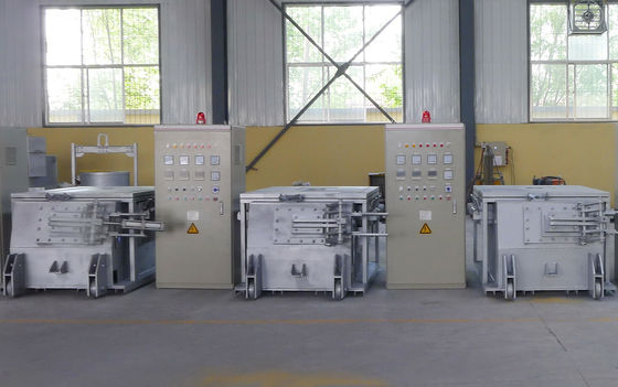 1 Ton Aluminum Scrap Melting Furnace bâti en métal de moulage mécanique sous pression