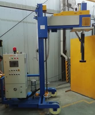 Équipement de raffinage de moulage d'aluminium de Crystal Display Intelligent Vacuum Degassing de cylindre d'argon de gaz liquide d'appareillage
