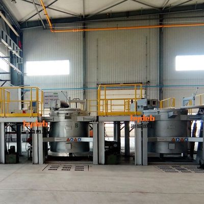 le four de fonte 15T rectangulaire +10% 2 a évalué la quantité de versement liquide en aluminium