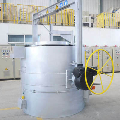 l'air en aluminium électrique de four de fonte de 100kg 250kg 500kg 1T IGBT s'est refroidi