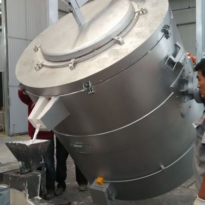 PLC en aluminium de fonte de four de fonderie des lingots 200-1000kg de produit