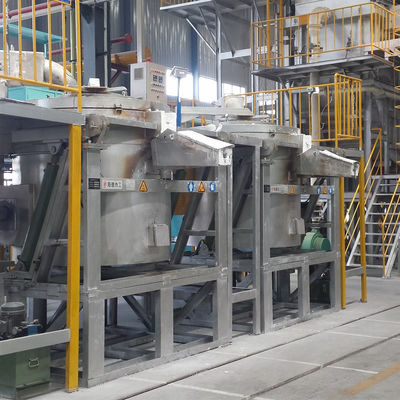Contrôle en aluminium adapté aux besoins du client de PLC de four de fonte de la température
