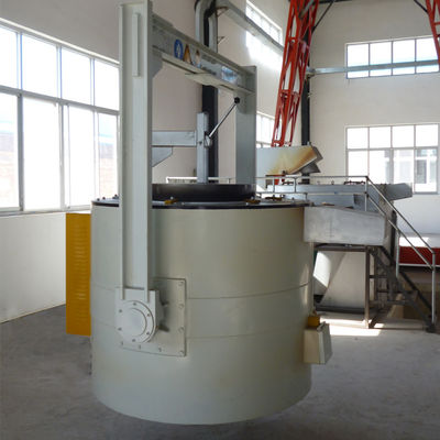 Forneau de fusion d'aluminium de haute précision avec une précision de contrôle de température de ± 1 °C et un système de contrôle PLC