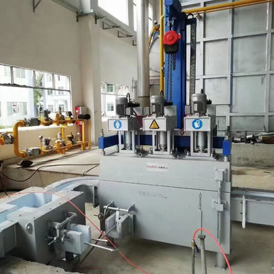Dégazeur rotatif en ligne de type laverie de retour pour l'aluminium fondu