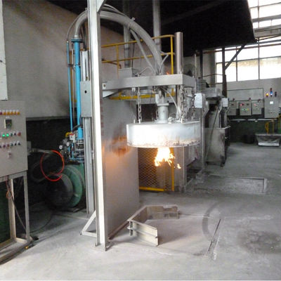 Puissance totale ≤ 4 kW Système de préchauffage à la cuillère en aluminium à pression de gaz Pa 5000
