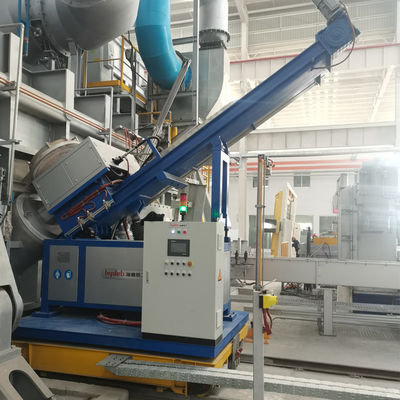 Appareils de dégazage et de fluxage rotatifs en aluminium liquide Appareils de raffinage de l'aluminium fondu