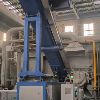 Machine de dégazage rotatif inerte à haut rendement pour l'aluminium fondu