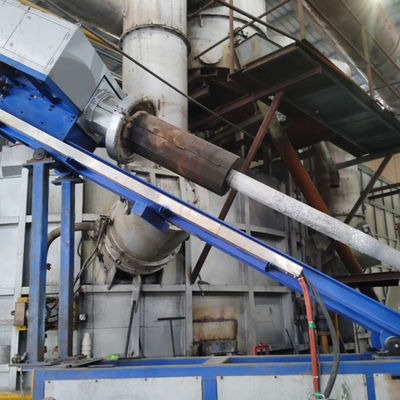 Machine de dégazage rotatif inerte à haut rendement pour l'aluminium fondu