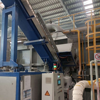 Machine de dégazage rotatif inerte à haut rendement pour l'aluminium fondu