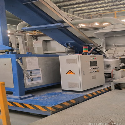 Régulation de la taille des particules du flux de raffinage Machine réglable de dégazage en aluminium fondu à pression de gaz raffiné