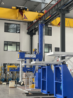 Rotor et arbre de dégazage de graphite à haute pureté de raffinage avec 3000 kg de poids total de la machine ≥ 99,996% Pureté du gaz raffiné