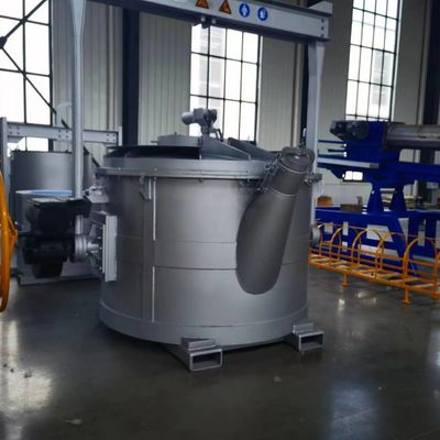 Optimal Efficiency with Cylindrical Molten Aluminum Transfer Ladles and Customized Ladle Cover