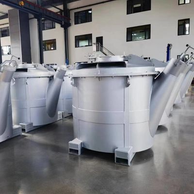 Méthode de transfert par chariot élévateur pour le transfert de louches d'aluminium fondu pour une coulée d'aluminium en douceur