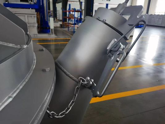 La température des cuillers de transfert en aluminium fondu avec une plage de température personnalisée et une surface lisse