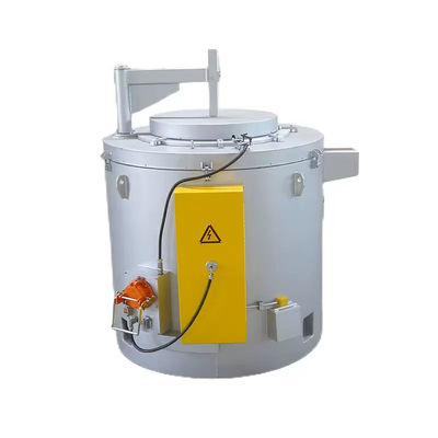 Forneau de fusion d'aluminium à température personnalisée avec méthode de refroidissement par refroidissement par air