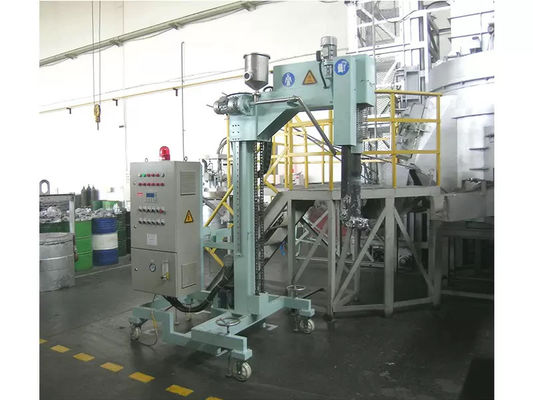 Produit de dégazage d'alliage d'aluminium 3000 kg Poids total de la machine et temps de dégazage de raffinage Min 0 ¢ 99 pour une production rapide