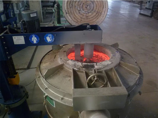 Machine de dégazage d'aluminium à 3 phases avec un poids total de 3000 kg et 4 rotors