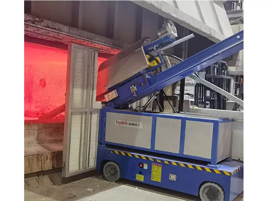 Vitesse du rotor de graphite 0-600 R/min Unité rotative de dégazage avec conversion de tension et de fréquence 380V
