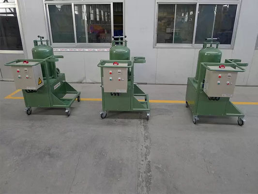 Equipement de raffinage par injection de dégazage d'aluminium fondu de 15 à 50 L pour la fusion de l'aluminium