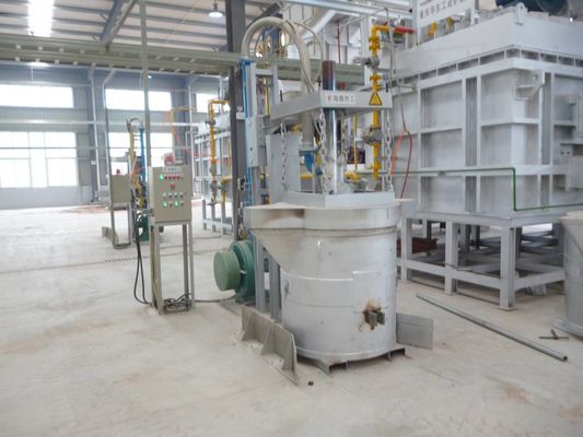 Système de préchauffage automatique de la cuillère pour la pression du gaz Pa 5000 Pression MPa 0,5-0,7 Mode de régulation automatique/manuelle de la température