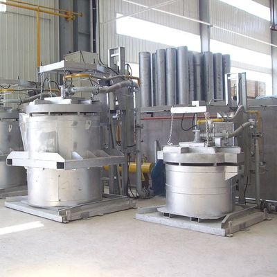 Surface lisse 500-3000L Cuillers de transfert en aluminium fondu avec couvercle