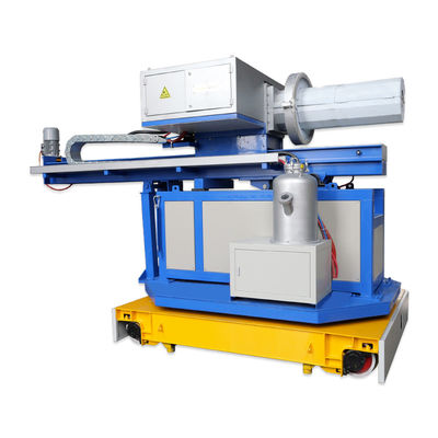 Machine d'injection de flux à pression de gaz de raffinage 0,4 ‰ 0,6 MPa avec une capacité de seau de 50 L et une profondeur de liquide en aluminium de 600 à 1100 mm