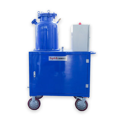 Equipement de raffinage par injection de dégazage d'aluminium fondu de 15 à 50 L pour la fusion de l'aluminium
