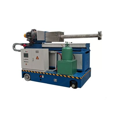 Machine d'injection de flux à pression de gaz de raffinage 0,4 ‰ 0,6 MPa avec une capacité de seau de 50 L et une profondeur de liquide en aluminium de 600 à 1100 mm