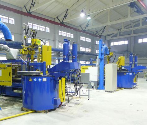 Chauffage à base d'aluminium fondu Fourneau de fusion d'aluminium à double contrôle de température à température uniforme ≤ ± 5 °C