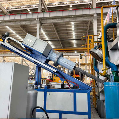 Injecteur de flux rotatif de graphite de taille φ356x100 mm à rotation ≥99,996% Pureté des gaz raffinés
