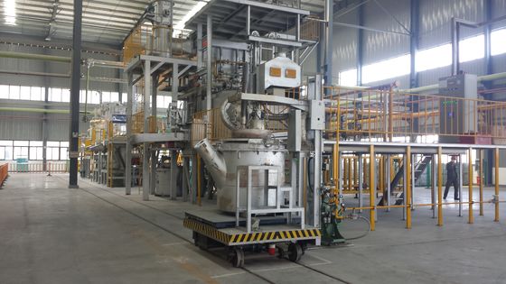 Capacité en aluminium de 1000 kg Cuillères de transfert en aluminium fondu pour un transfert rapide et facile