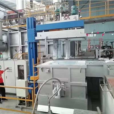 Améliorer le procédé de raffinage Machine de dégazage d'aluminium 0-99 min Temps Humidité ≤3 Ppm 1000 kg Poids