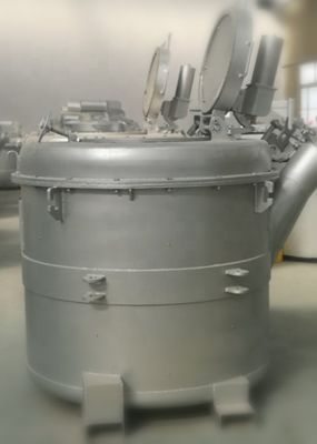 Matériau en aluminium Cuillers de transfert en aluminium fondu avec une capacité de 1000 kg ≤ 850 °C Température maximale de fonctionnement